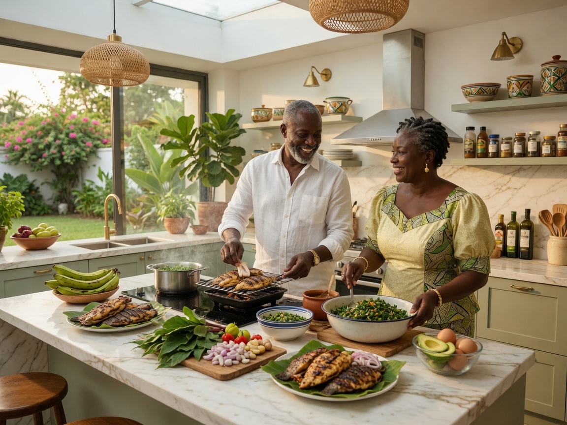 Precision kitchen Accra couple